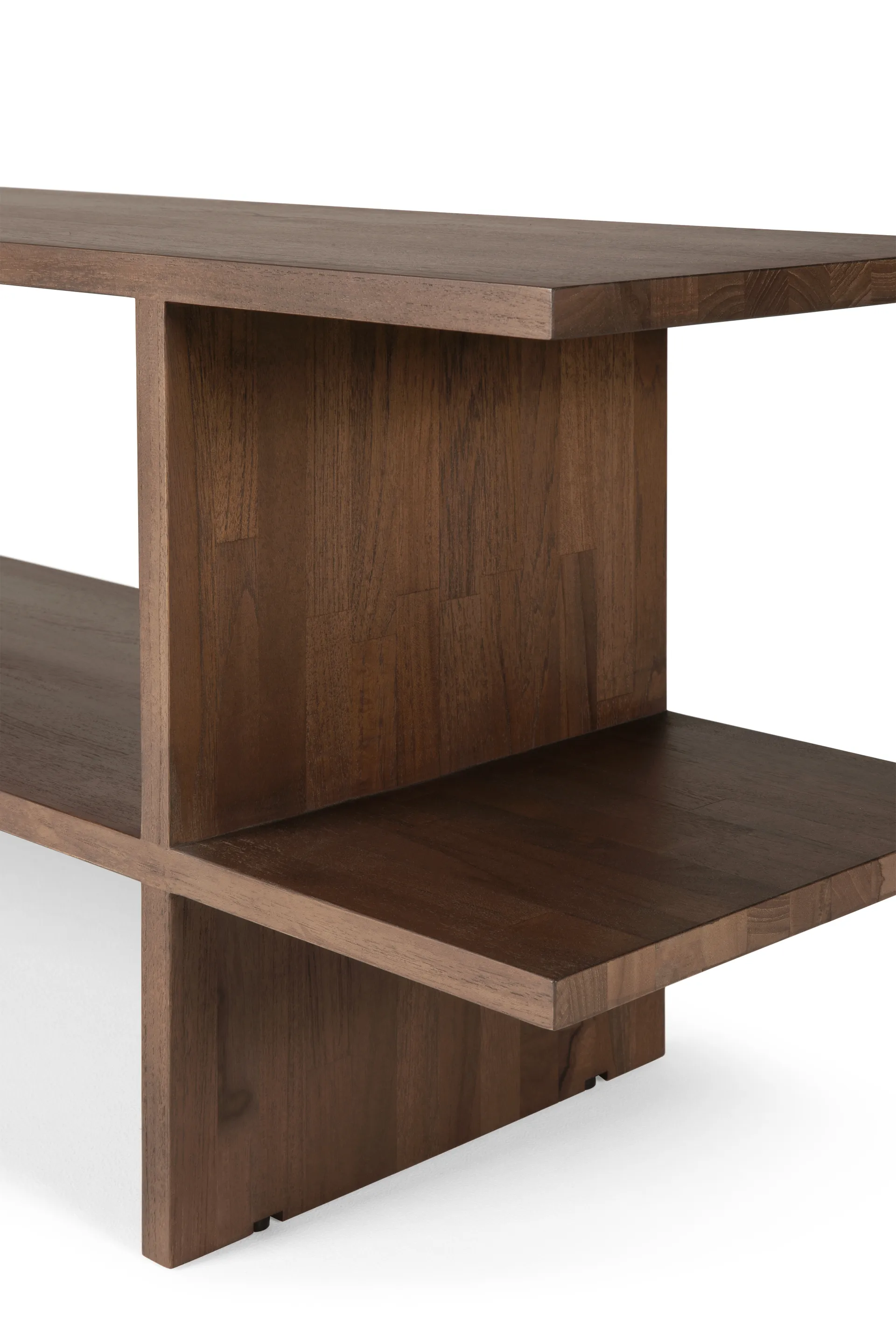 Kabuki side table, Teak brown Ethnicraft