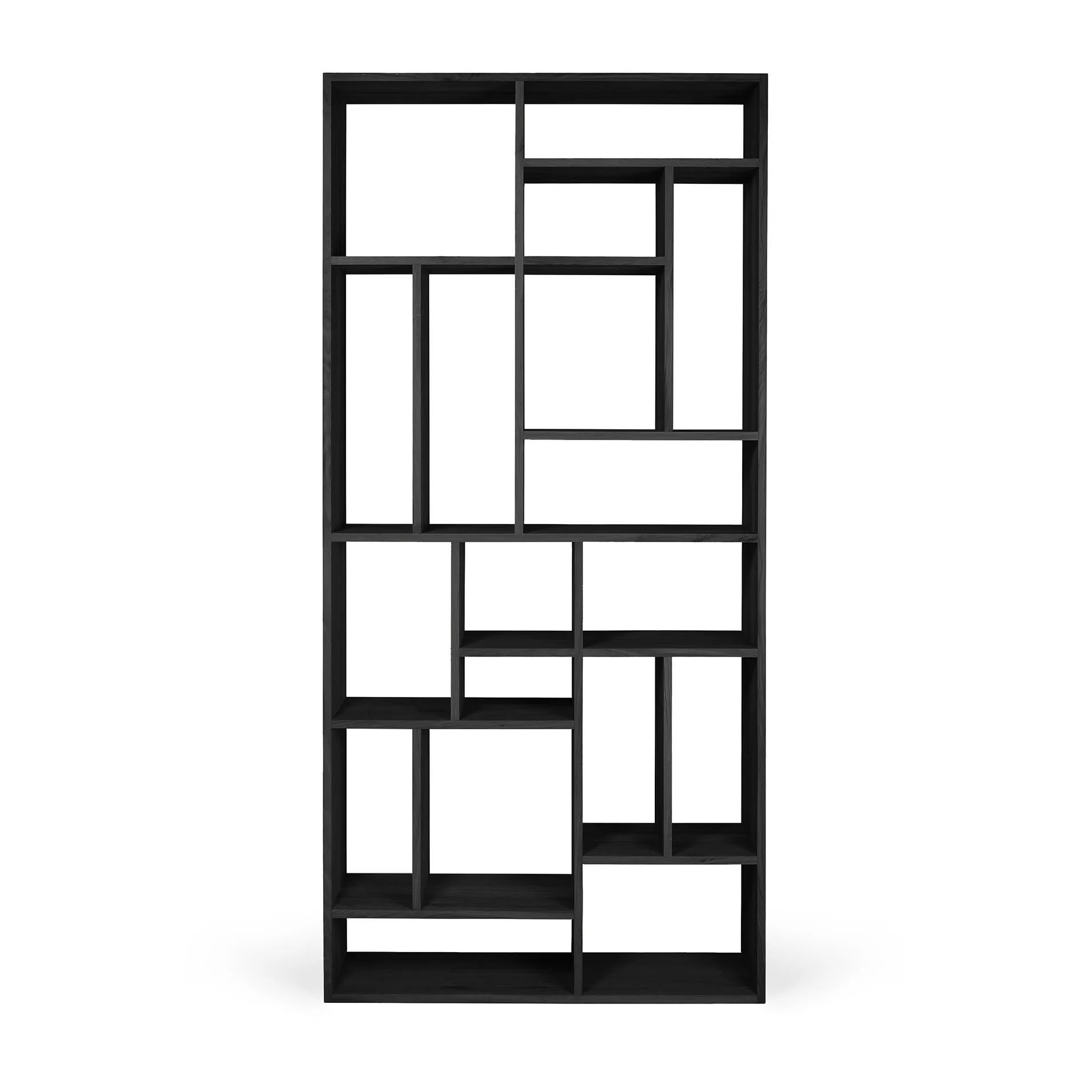 M Rack bookshelf large, Black oak Ethnicraft