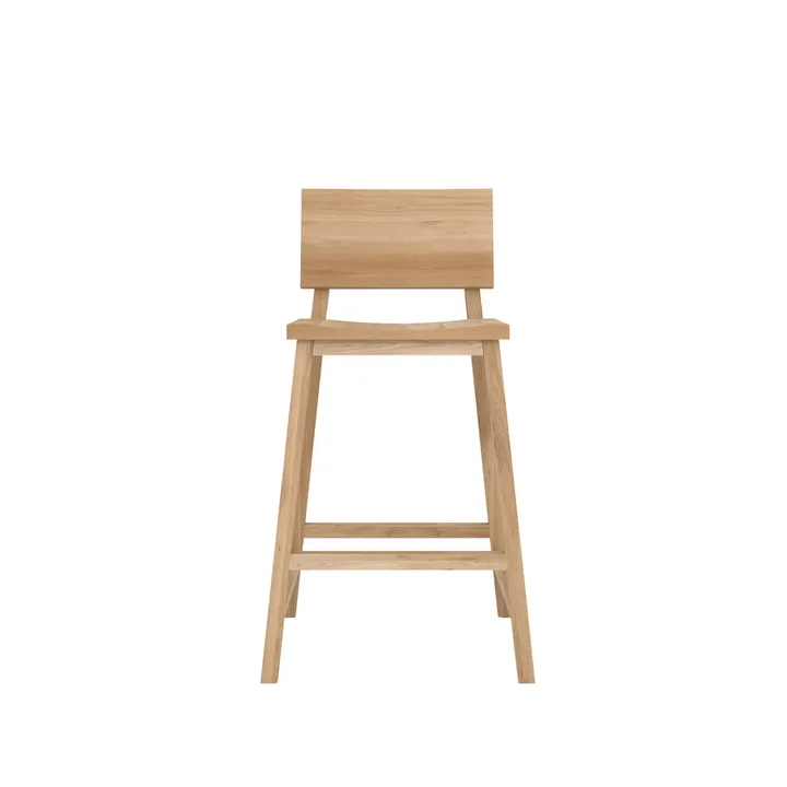 N3 barstool - Oak wax oil 49x50 cm - Ethnicraft