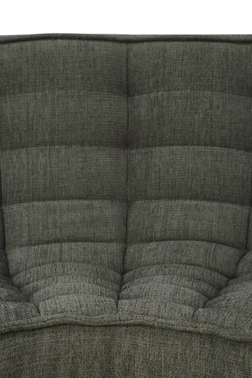 N701 corner module rounded 90° - Moss Eco fabric - Ethnicraft
