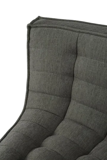 N701 corner module rounded 90° - Moss Eco fabric - Ethnicraft