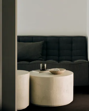 N701 corner module straight - Moss Eco fabric - Ethnicraft