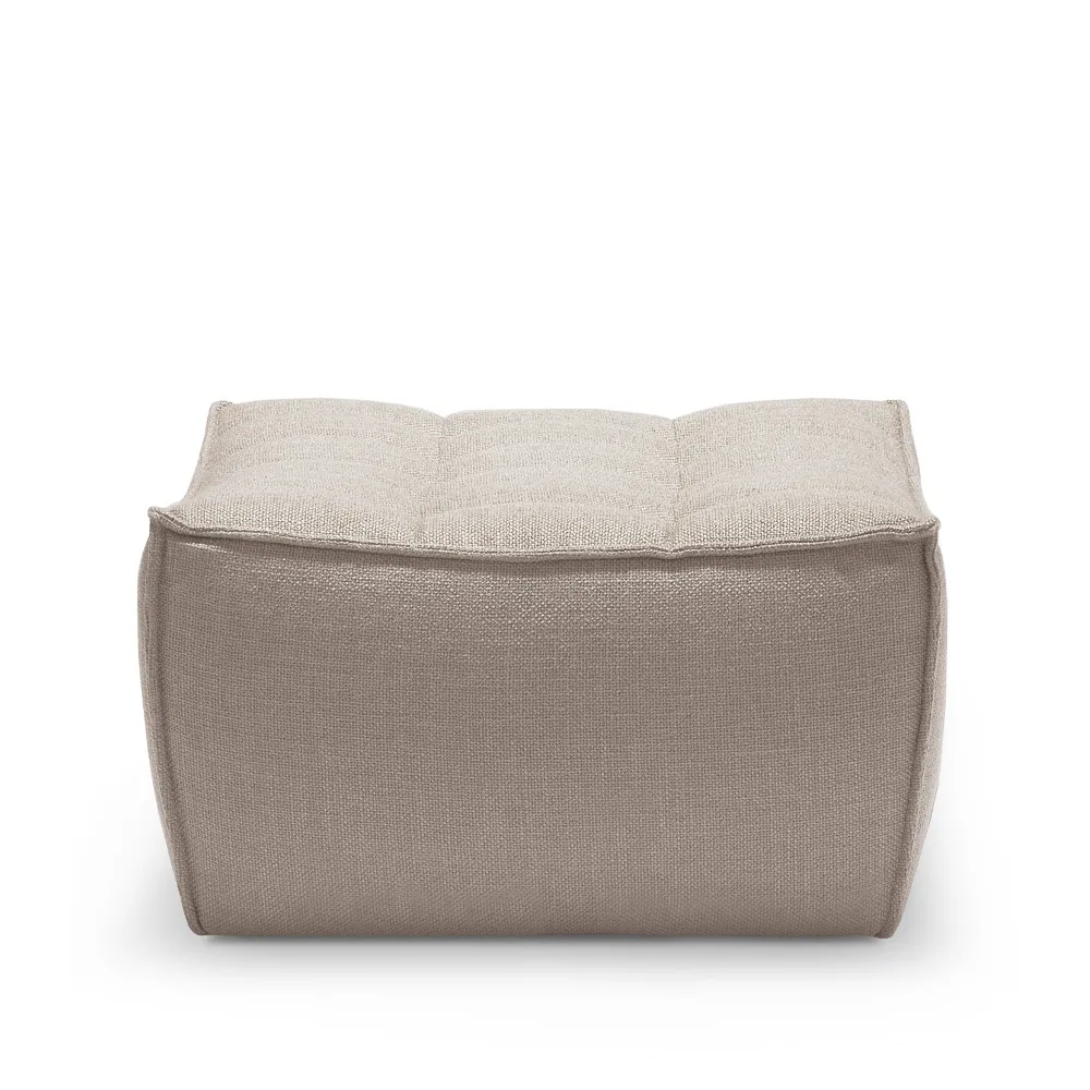 N701 footstool 70x70 cm, Beige Ethnicraft