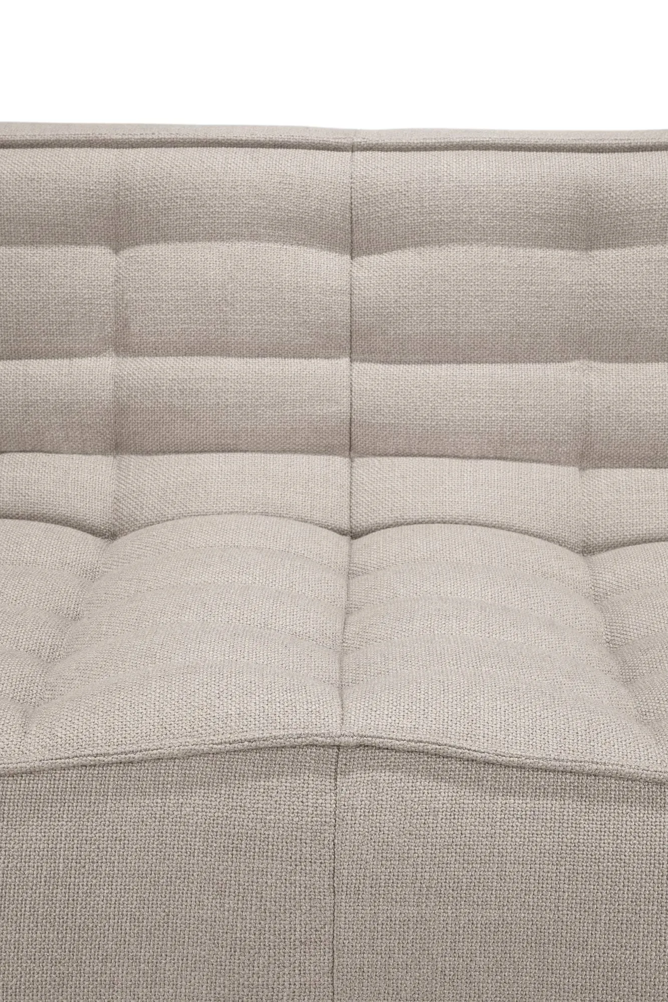 N701 sofa 2-seater, Beige, with armrests Ethnicraft