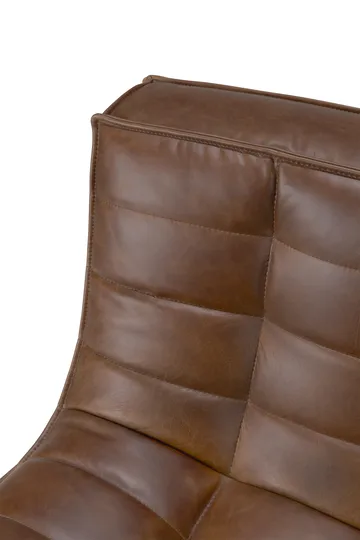 N701 sofa 2-seater - Leather Chestnut - Ethnicraft