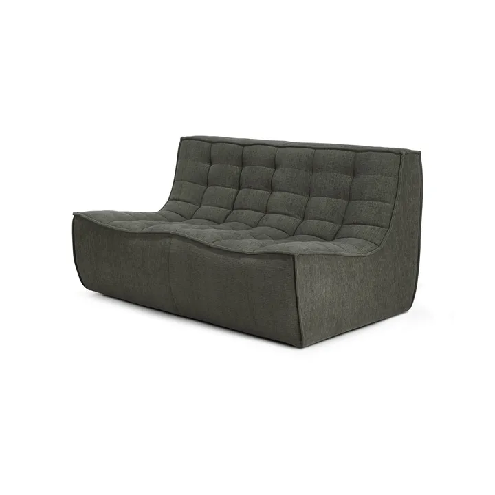 N701 sofa 2-seater - Moss Eco fabric - Ethnicraft