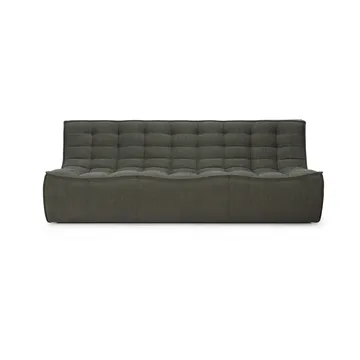 N701 sofa 3 seater sofa - Moss Eco fabric - Ethnicraft