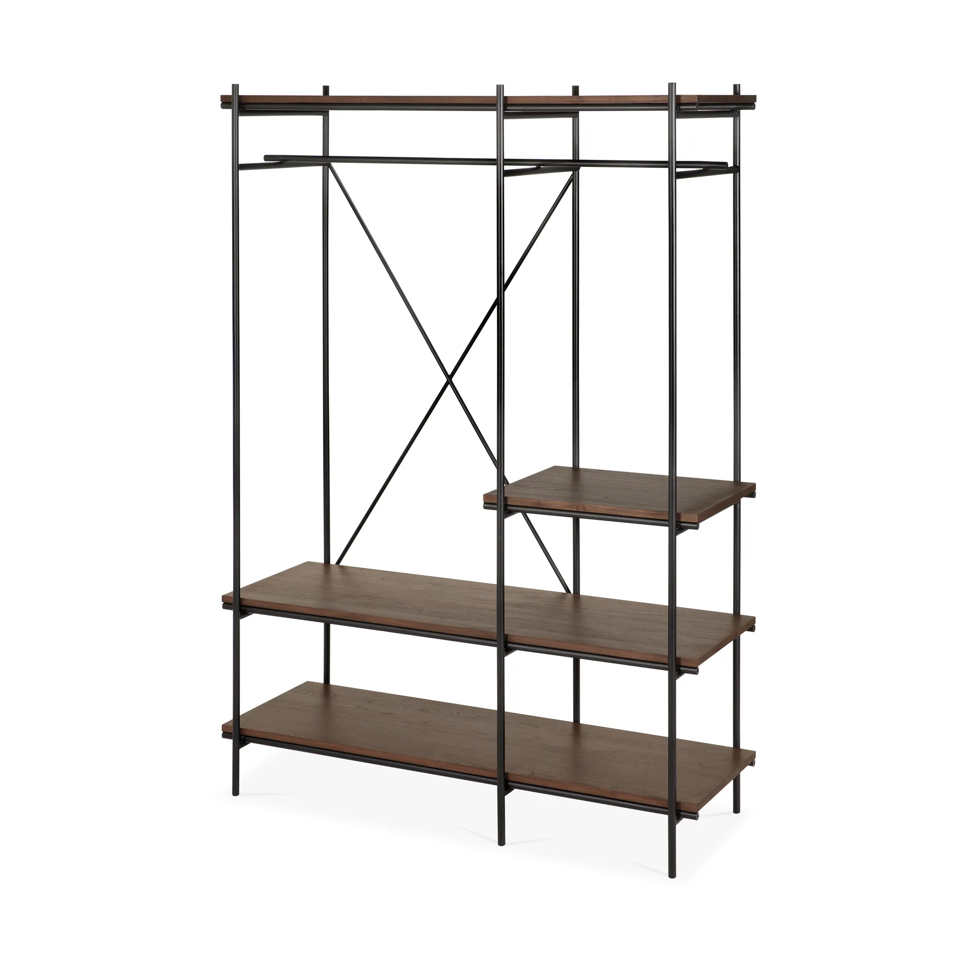 Oscar hallway furniture, Dark stained teak Ethnicraft