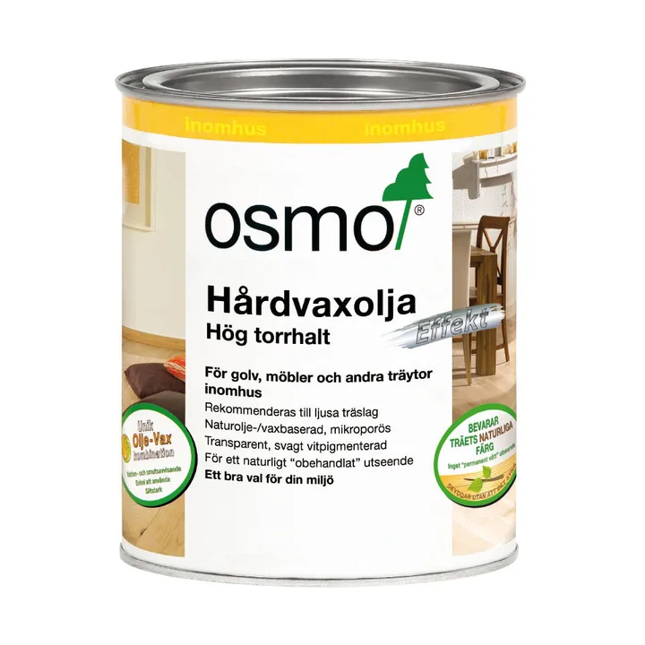 Osmo hardwax oil for oak - Natural, 750 ml - Ethnicraft