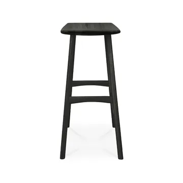 Osso Counter high stool 67 cm - Oak black - Ethnicraft