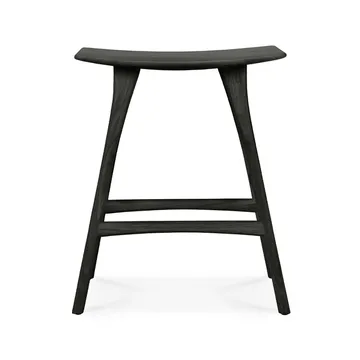 Osso Counter high stool 67 cm - Oak black - Ethnicraft