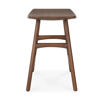 Osso stool 48x50 cm - Lacquered teak brown - Ethnicraft