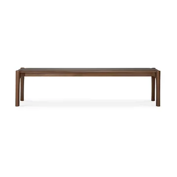 PI bench 186x35 cm - Lacquered teak brown - Ethnicraft