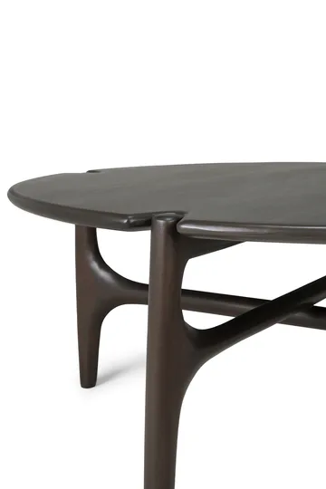 PI Coffee table Ø80 cm - Lacquered mahogany - Ethnicraft