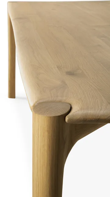 PI Dining table - Hardwax-oiled oak, 140x80x76 cm - Ethnicraft