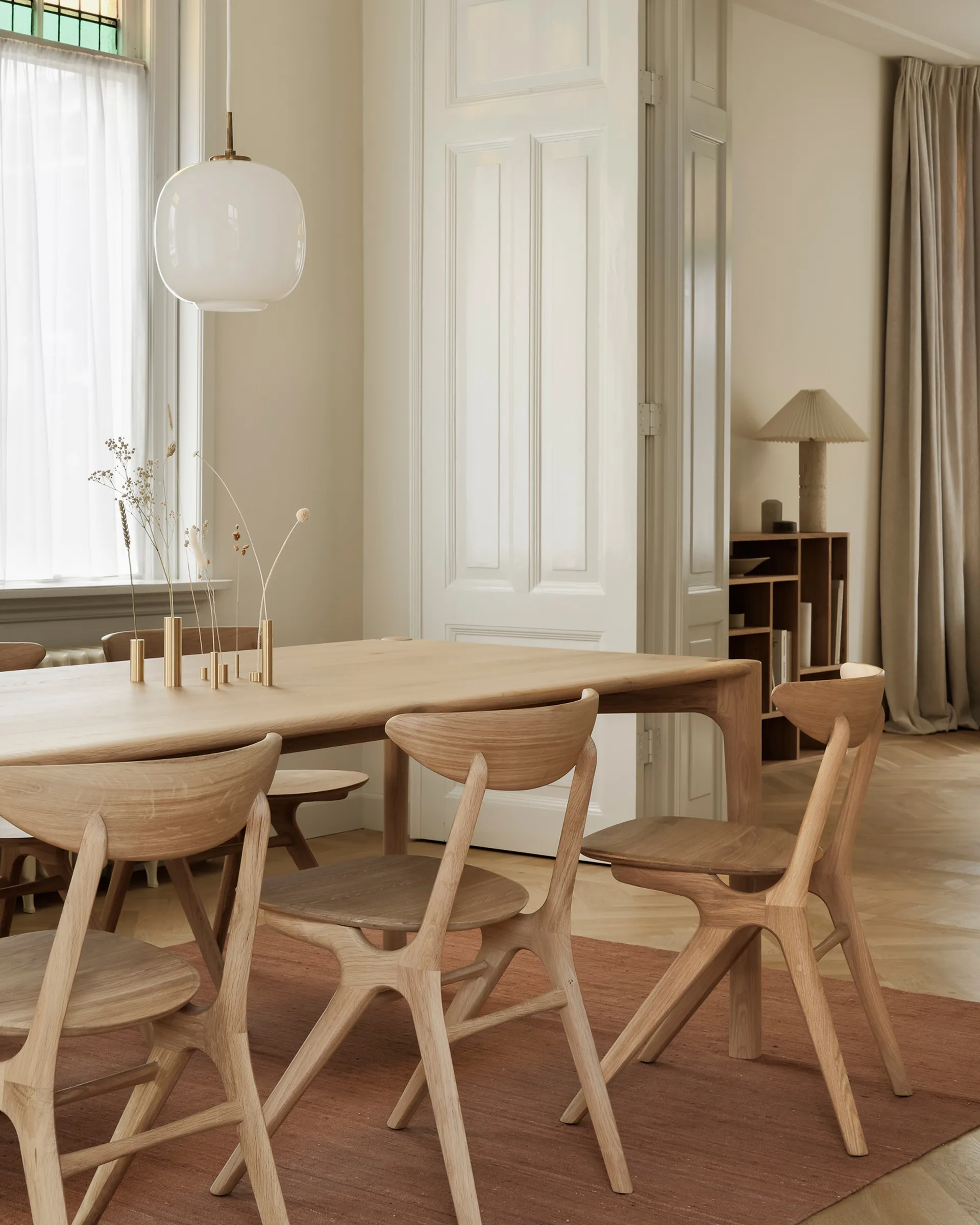 PI Dining table, Hardwax-oiled oak, 180x90x76 cm Ethnicraft