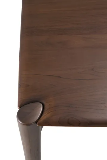 PI Dining table - Lacquered teak brown, 180x90 cm - Ethnicraft