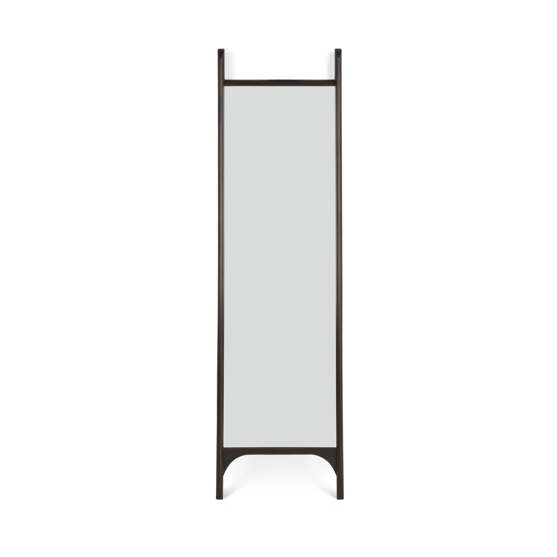 PI floor mirror 55x190 cm, Dark brown stained mahogany Ethnicraft
