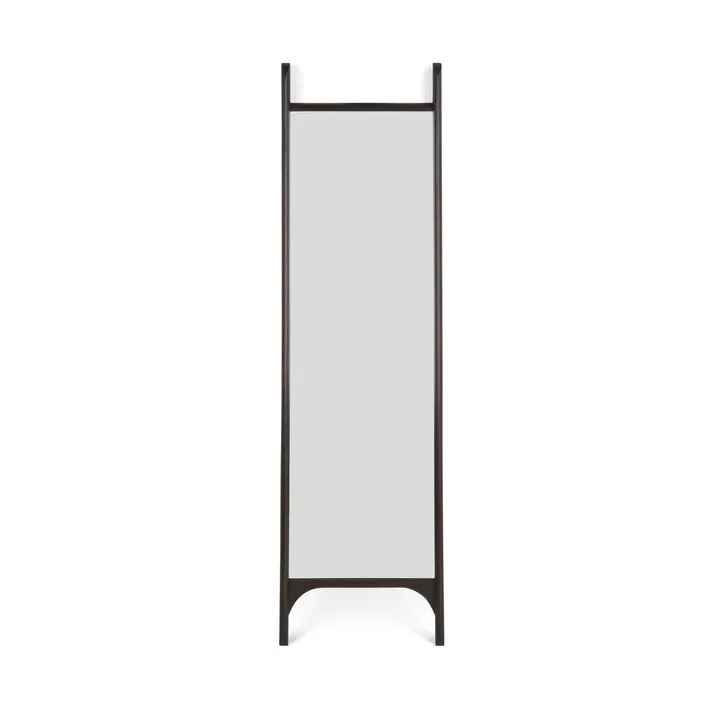 PI floor mirror 55x190 cm - Dark brown stained mahogany - Ethnicraft