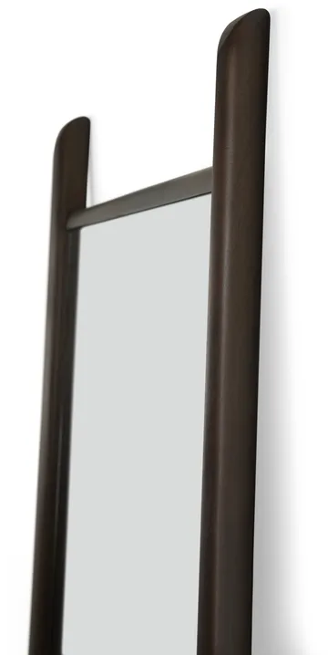 PI floor mirror 55x190 cm - Dark brown stained mahogany - Ethnicraft