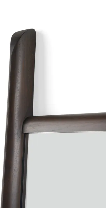 PI floor mirror 80x200 cm - Dark brown stained mahogany - Ethnicraft