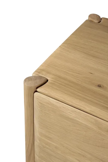 PI media bench - Oak, 242 cm - Ethnicraft