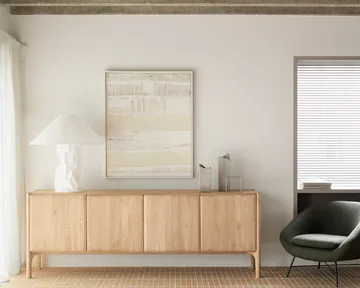PI Sideboard - Oak, 4 doors - Ethnicraft