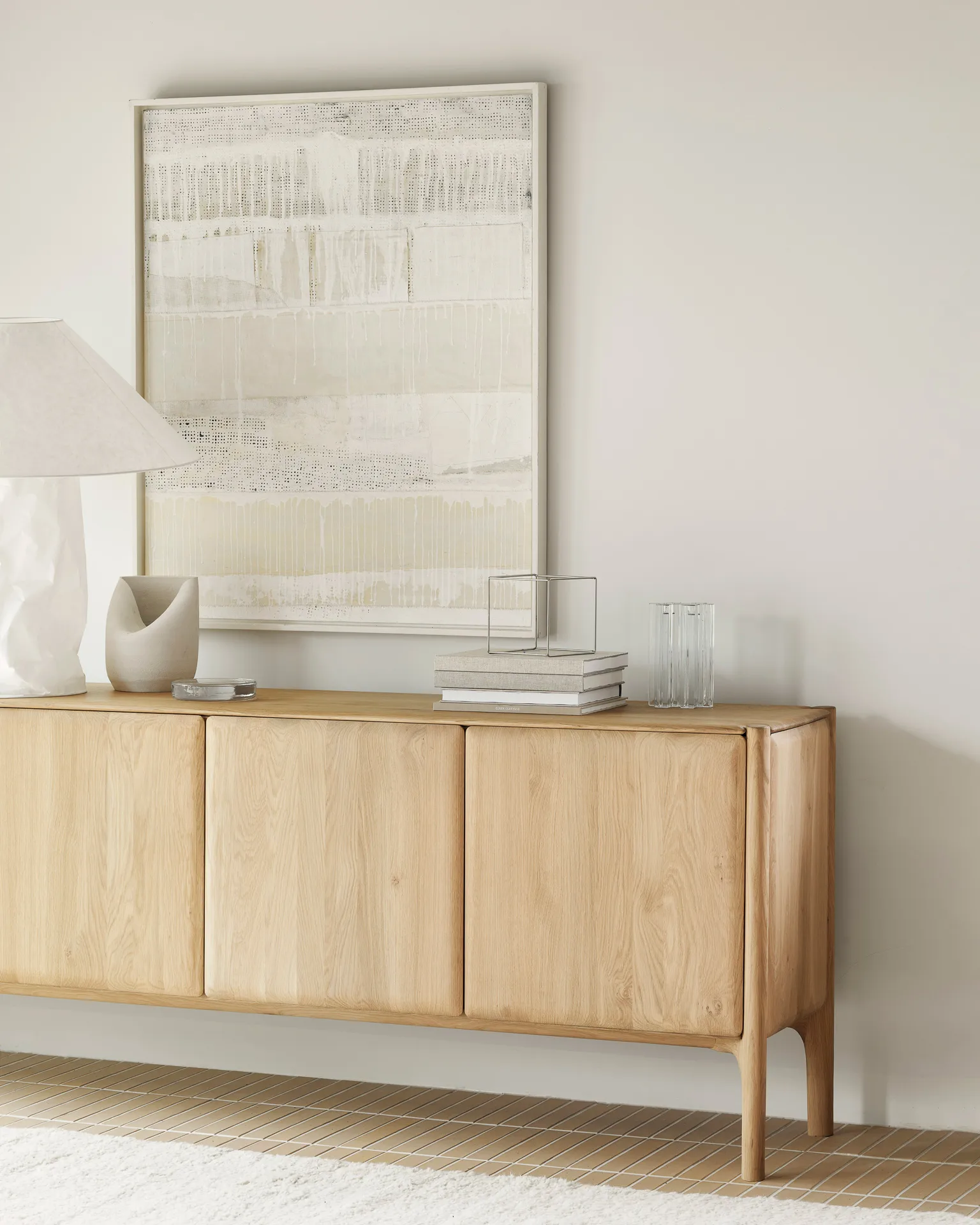 PI Sideboard, Oak, 4 doors Ethnicraft