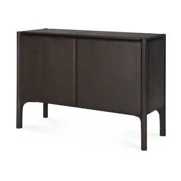 PI Sideboard - Teak dark brown, 2 doors - Ethnicraft