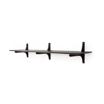 PI wall shelf - Mahogany dark brown 168 cm - Ethnicraft