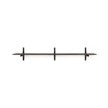 PI wall shelf - Mahogany dark brown 168 cm - Ethnicraft
