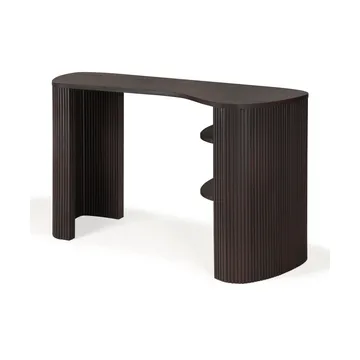 Roller Max desk - Dark brown mahogany - Ethnicraft