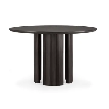 Roller Max mat table - Dark brown stained mahogany - Ethnicraft