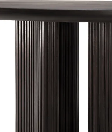 Roller Max mat table - Dark brown stained mahogany - Ethnicraft