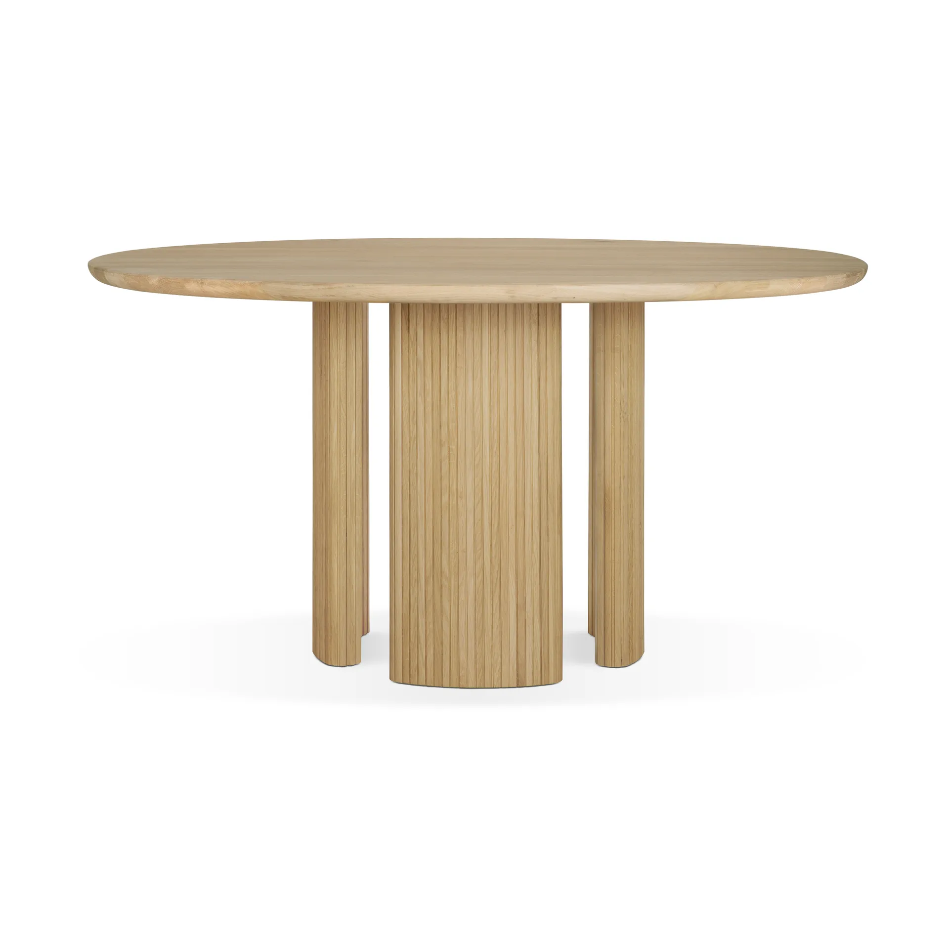 Roller Max mat table, Oak, Ø150 cm Ethnicraft