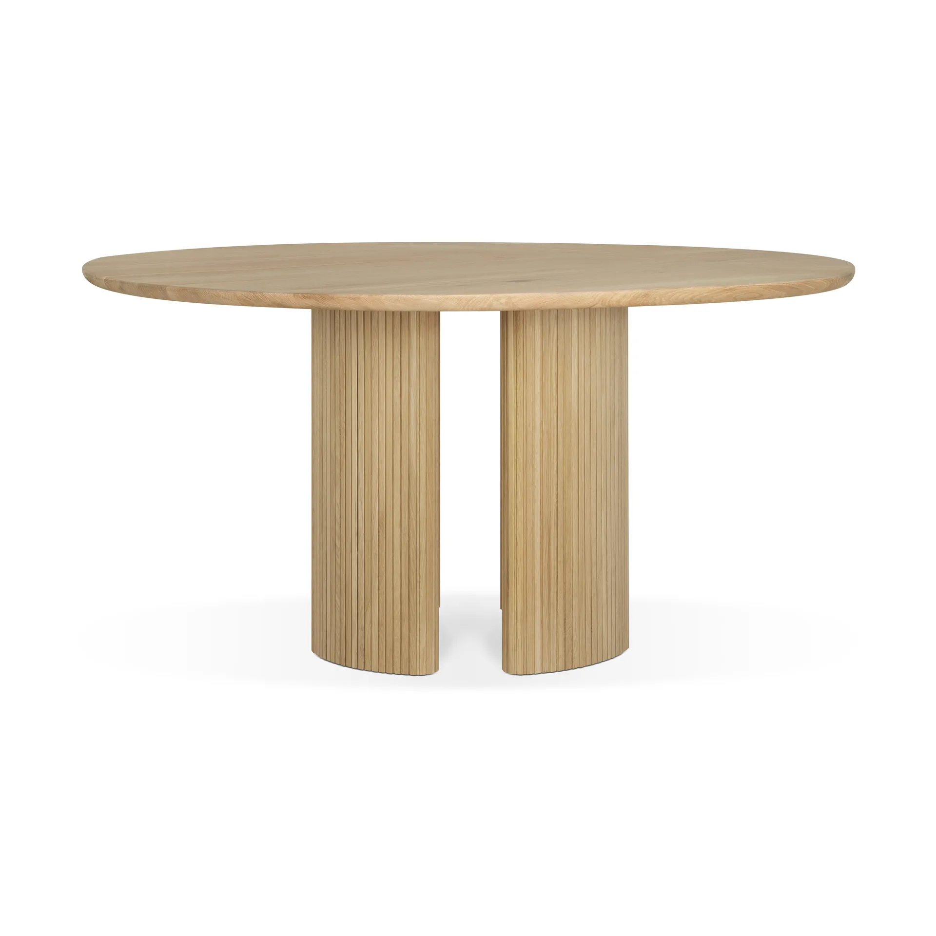 Roller Max mat table, Oak, Ø150 cm Ethnicraft