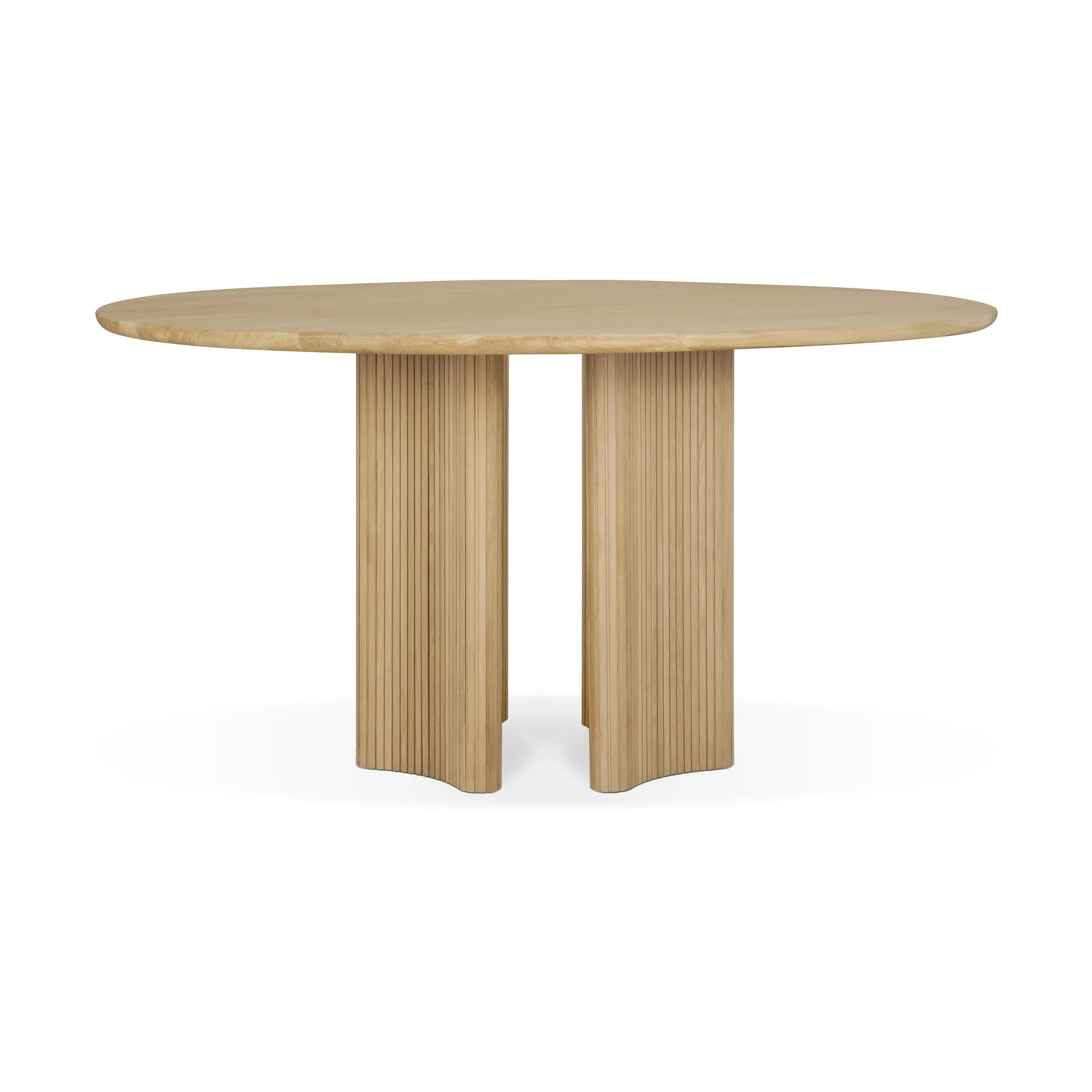 Roller Max mat table, Oak, Ø150 cm Ethnicraft