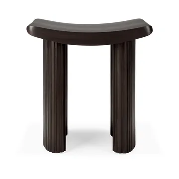 Roller Max stool - Mahogany dark brown - Ethnicraft