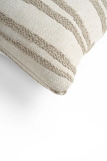 Stripes outdoor pillow 40x60 cm - Lumbar (beige) - Ethnicraft