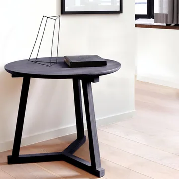 Tripod side table - Oak — Wax oil small 56x46 cm - Ethnicraft