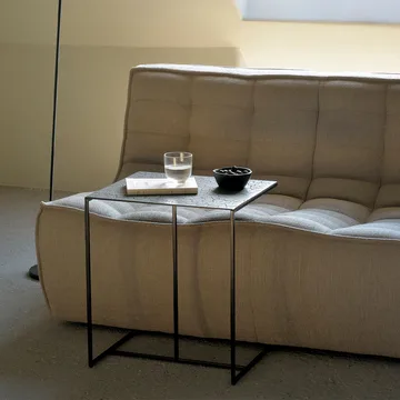Triptic side table 51x45 cm - Whiskey-Black - Ethnicraft