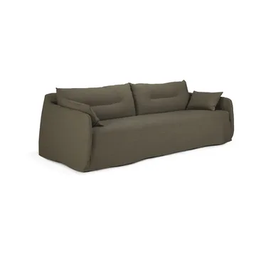 Weave sofa with removable cover - Green, 3 seater - Ethnicraft