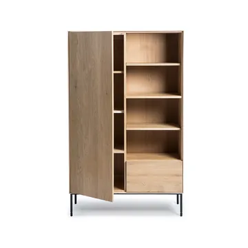 Whitebird cabinet - Oiled oak-Black metal - Ethnicraft