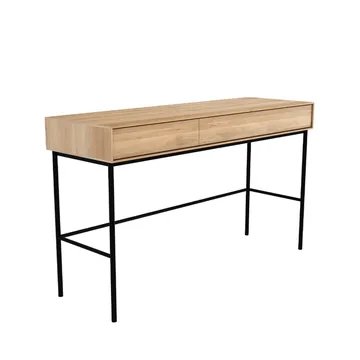 Whitebird desk 77x127 cm - Oak 2 doors - Ethnicraft