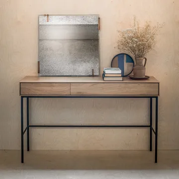 Whitebird desk 77x127 cm - Oak 2 doors - Ethnicraft
