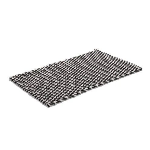 Rope carpet natural-graphite, 50x80 cm Etol Design