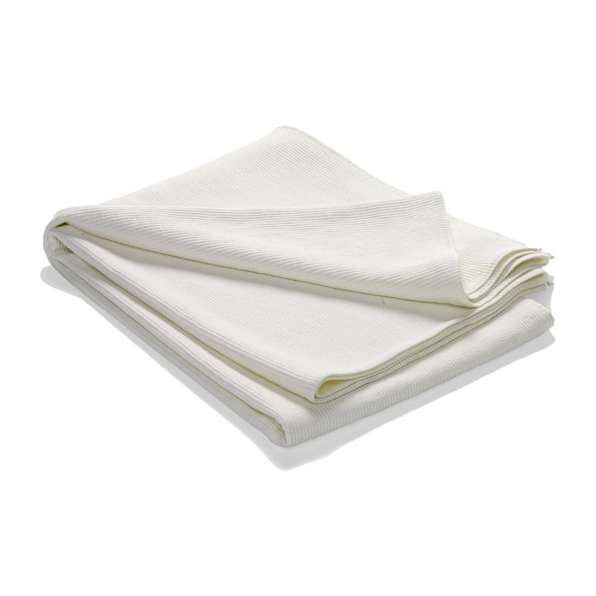 Stripe bedspread stonewashed cotton 180x260, Off white Etol Design
