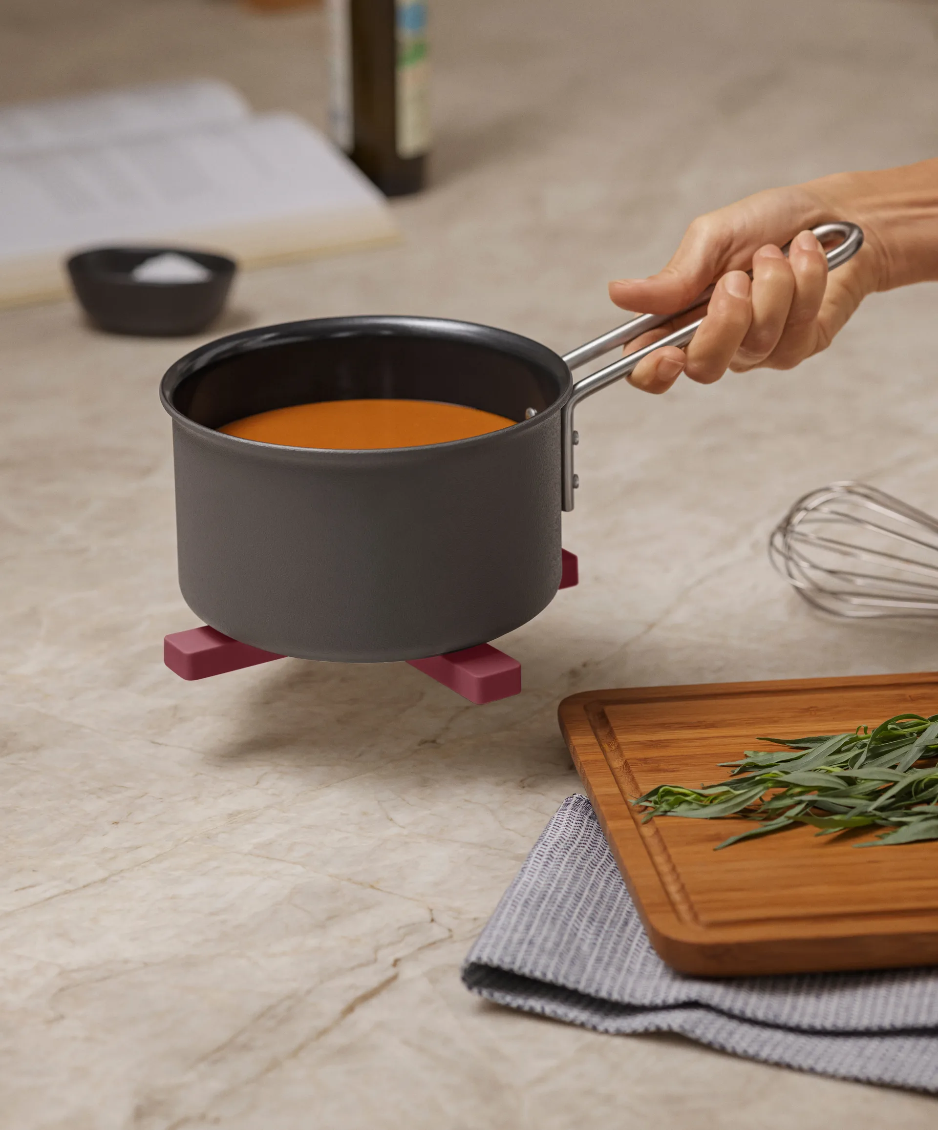 Eva Solo magnetic trivet, Ruby Eva Solo