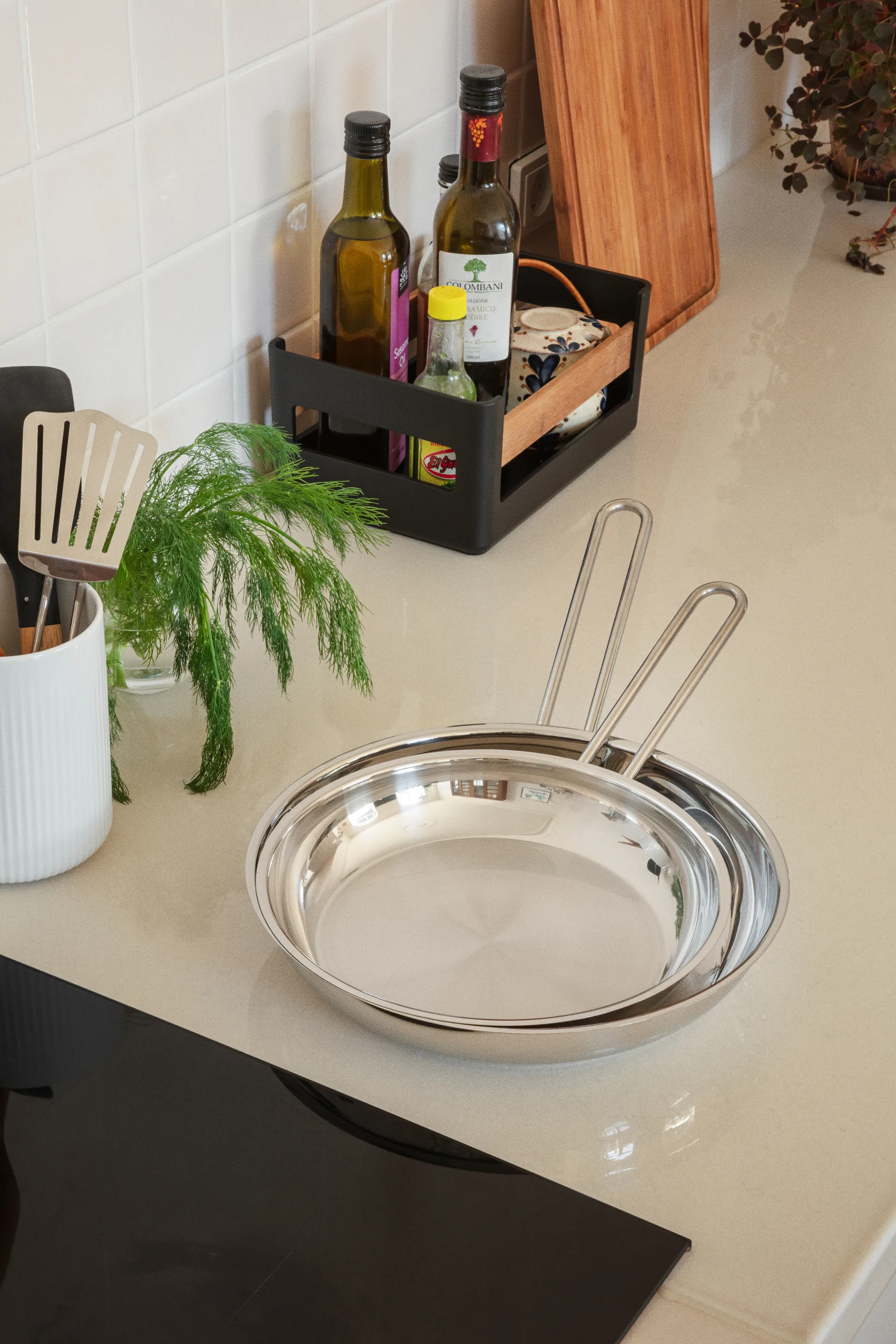 Eva Solo steel base frying pan, Stainless steel, Ø24 cm Eva Solo
