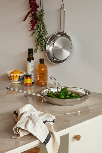 Eva Solo steel base frying pan - Stainless steel, Ø28 cm - Eva Solo